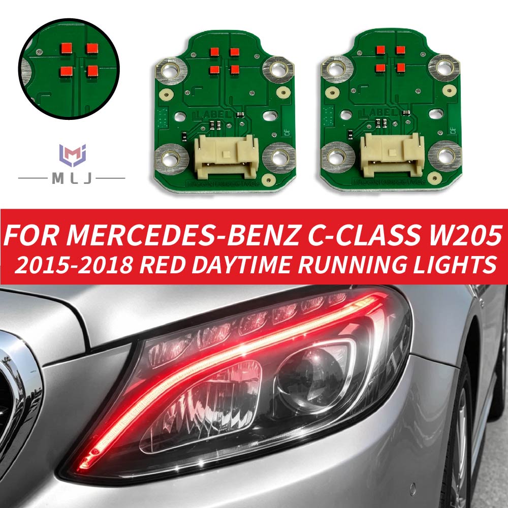Running Headlamp - Para Mercedes Benz Classe C W205