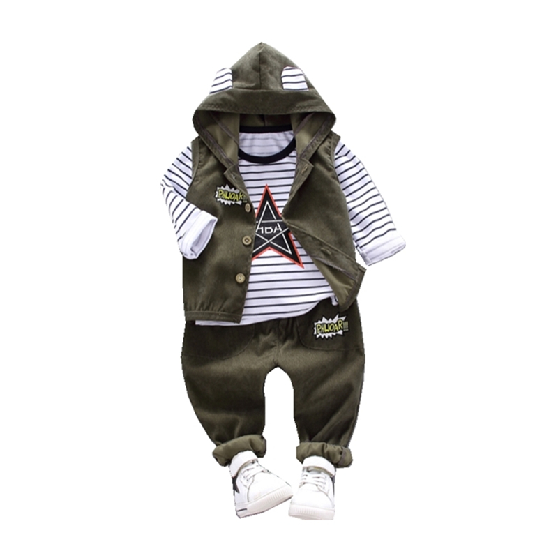 Running Gear Kids - Nova primavera outono bebê meninos roupas