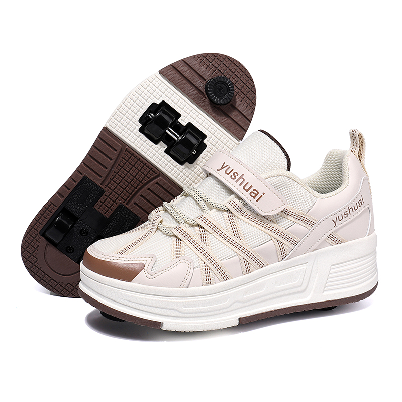 Running Shoes Men - Tênis de skate retrátil automático de