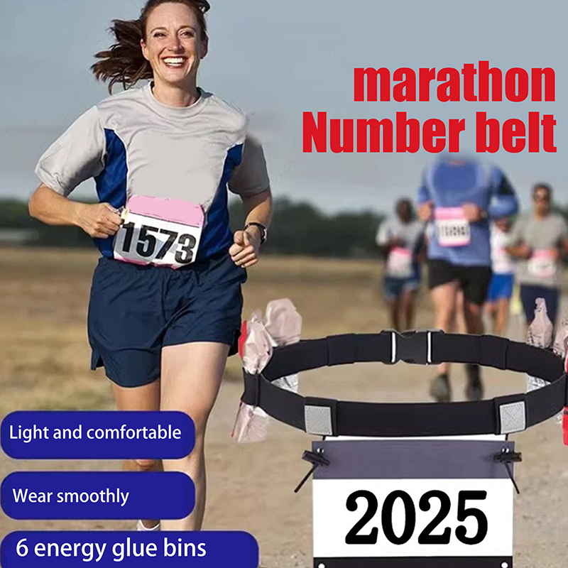Running Belt - Correndo número de corrida cinto pacote