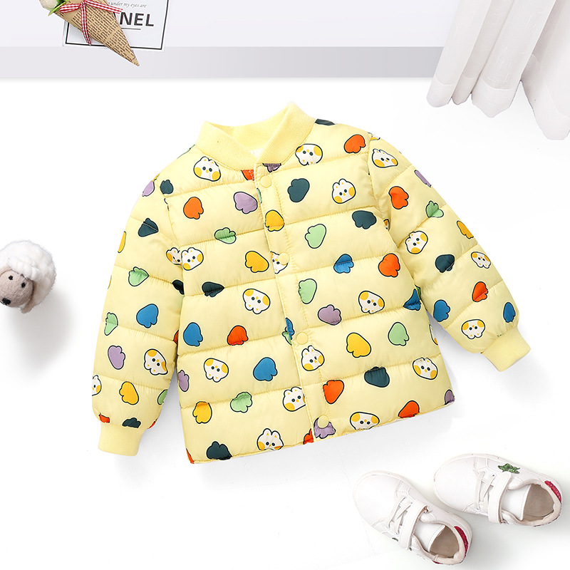 Running Gear Kids - Jaqueta de Algodão Grossa e Quente