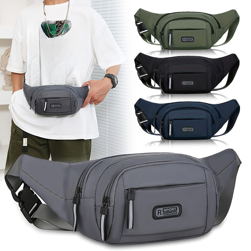 Running Belt - Bolsa de cintura impermeável para homem,