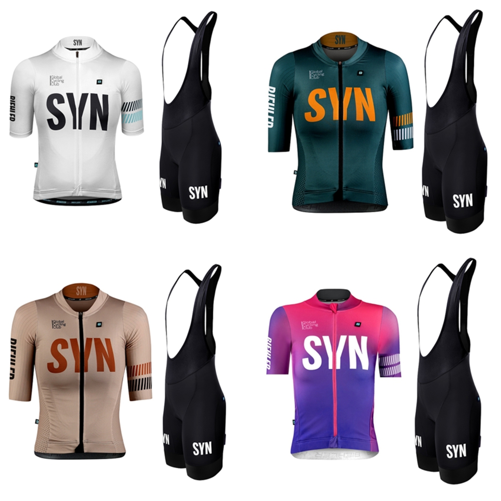 Race Bib - SYNDICATE-Conjunto feminino ciclista em equipe, shorts