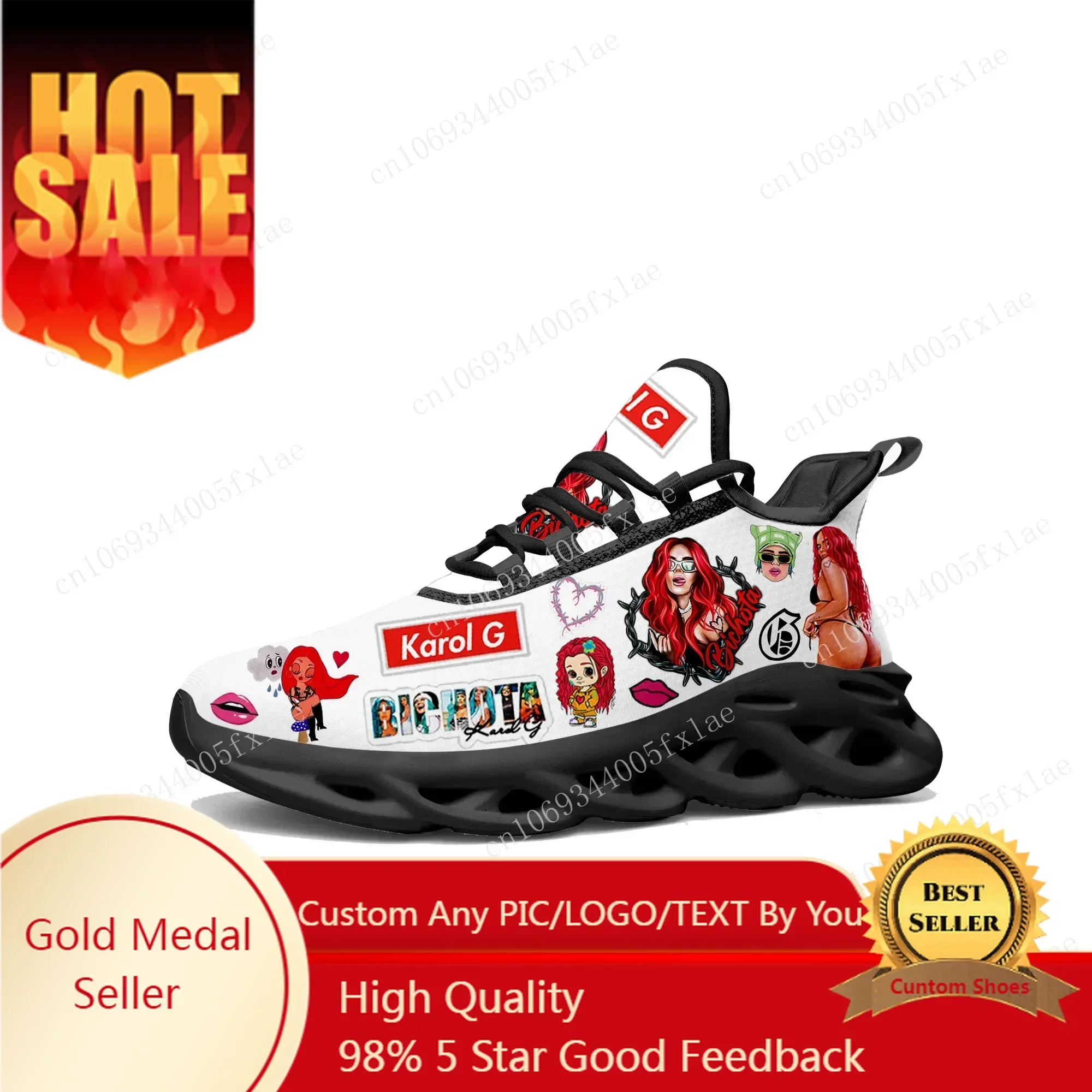Running Shoes Men - Tênis Karol G Bichota Flats para