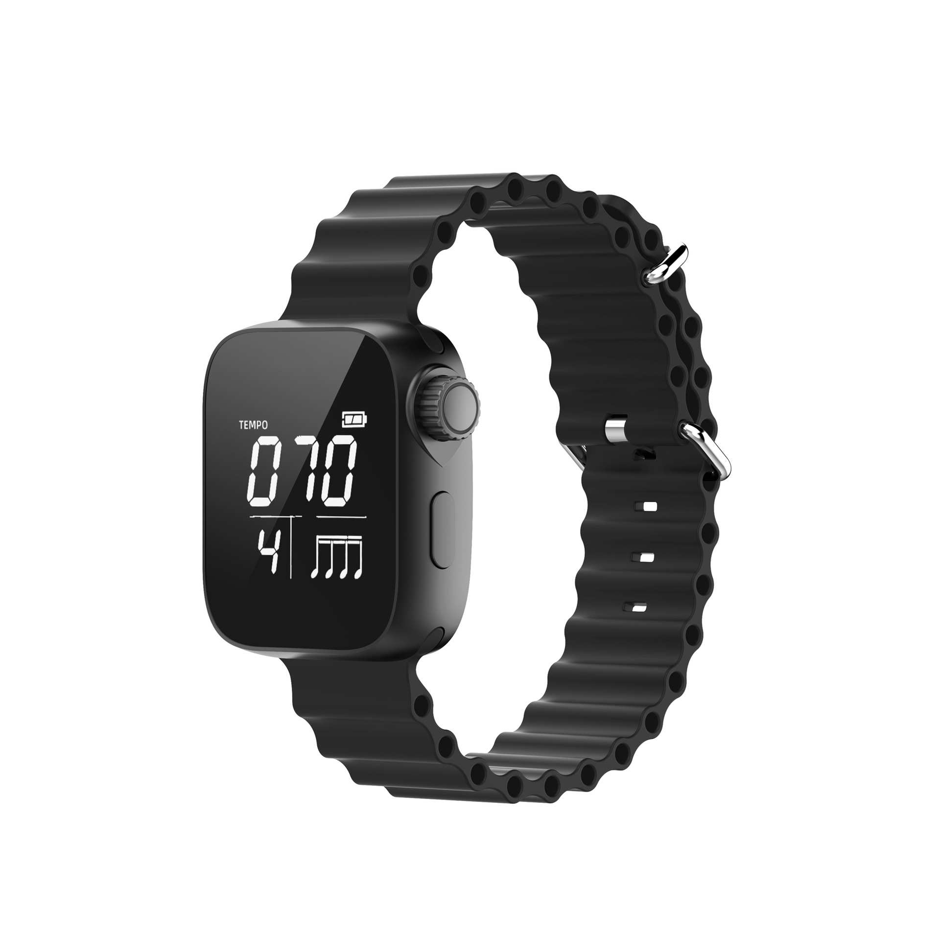 Running Watch - Relógio Metrônomo Vibratório Eletrônico para Corrida,