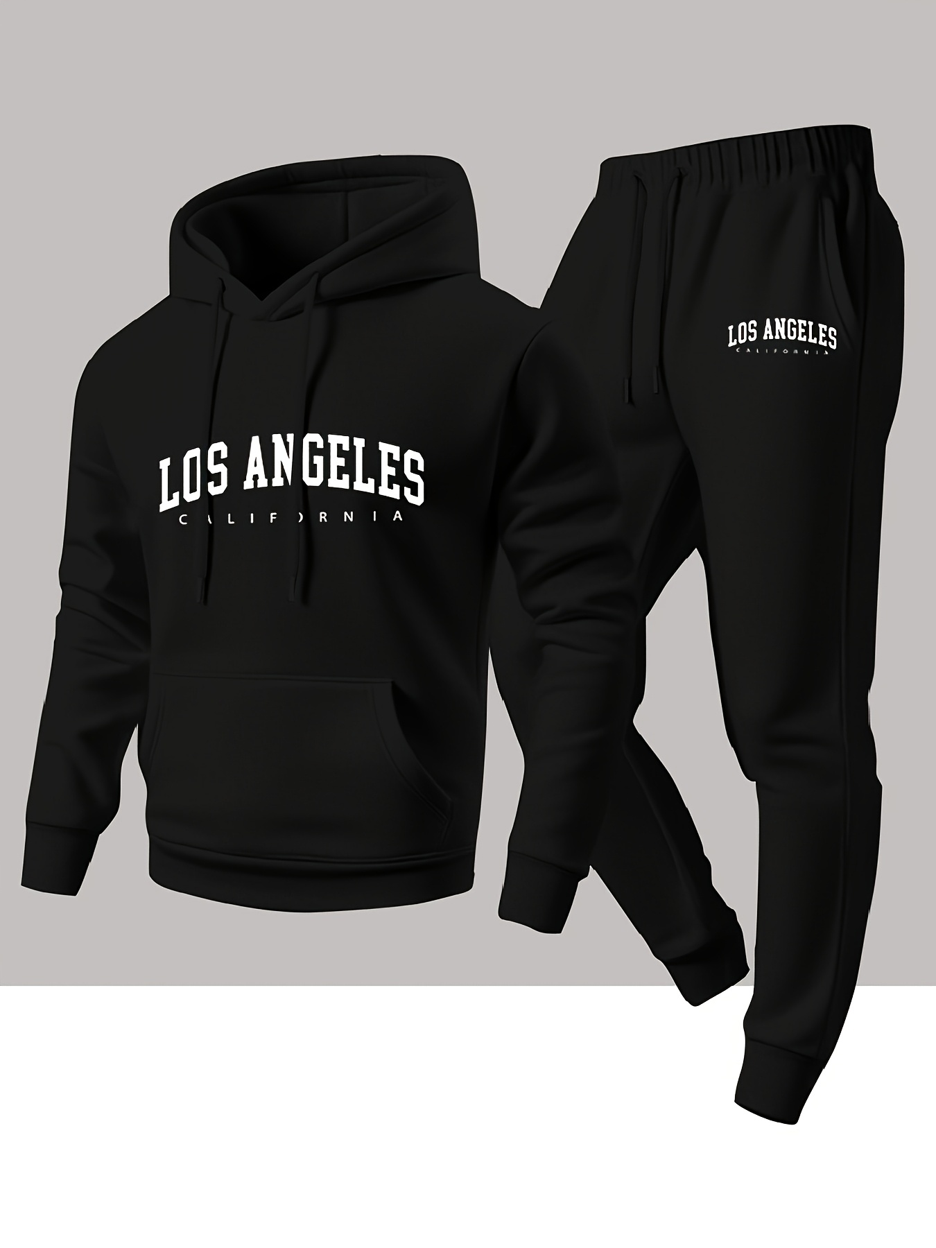 Joggers Pants - Conjunto de 2 Peças para Homens,