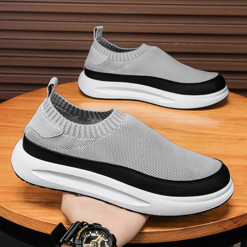 Running Shoes Men - 2025 novos sapatos masculinos malha respirável