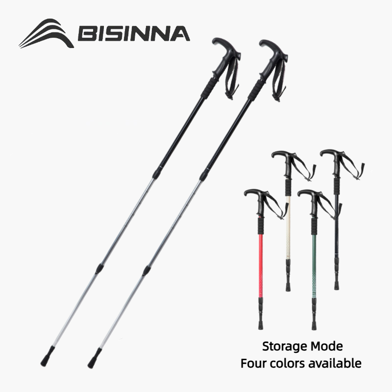 Trekking Pole Carbon - BISINNA 2PCS Bastões de Caminhada com