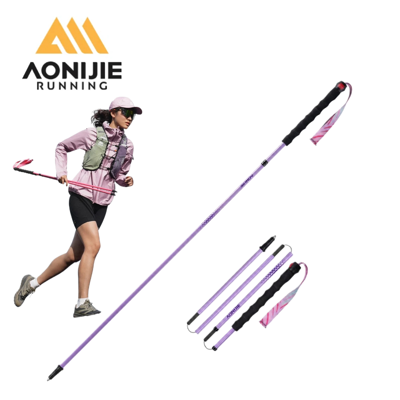 Trekking Pole Carbon - E4250 AONIJIE Bastões de Corrida em