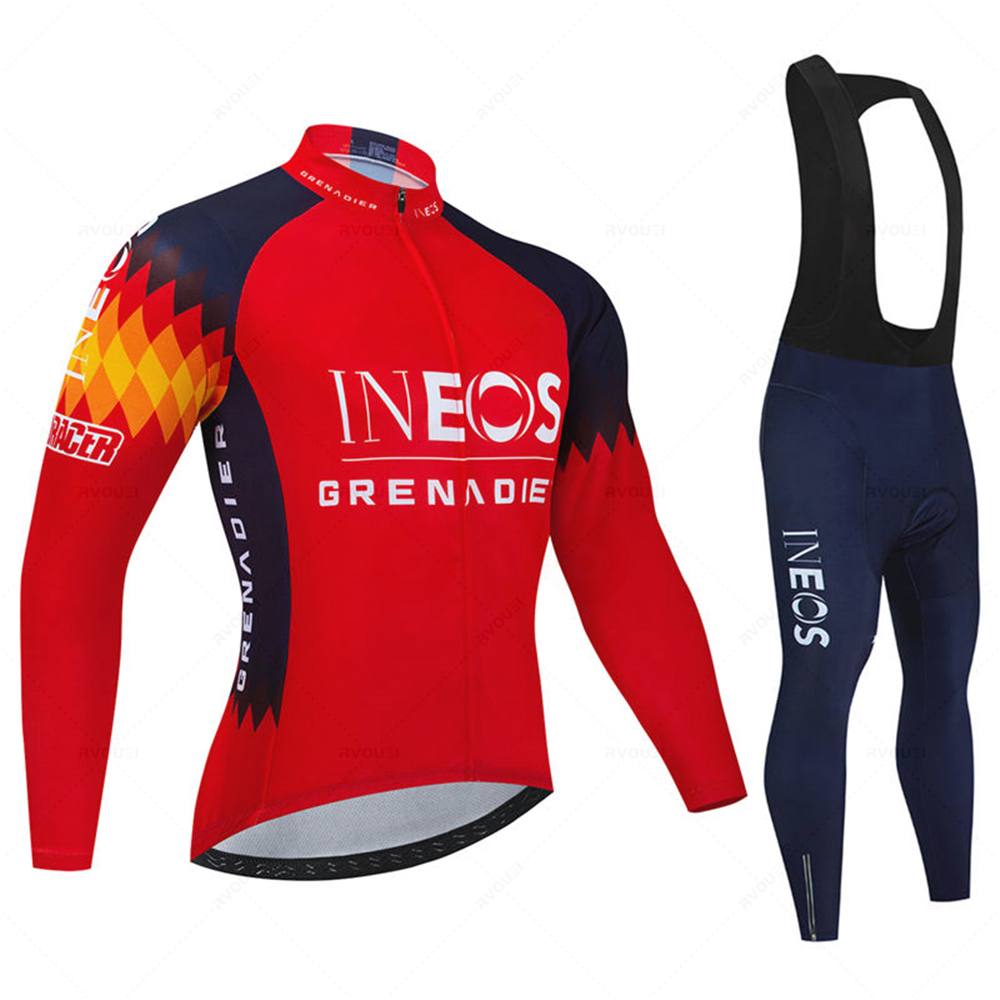 Race Bib - Conjunto de Roupa de Ciclismo Masculina