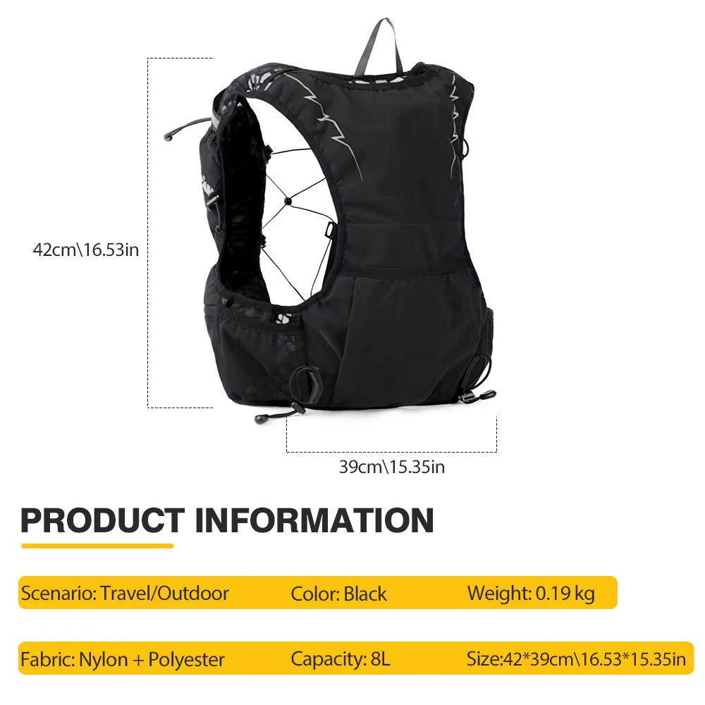 Mochila de Corrida ao Ar Livre - Hydration Vest avaliação e preço