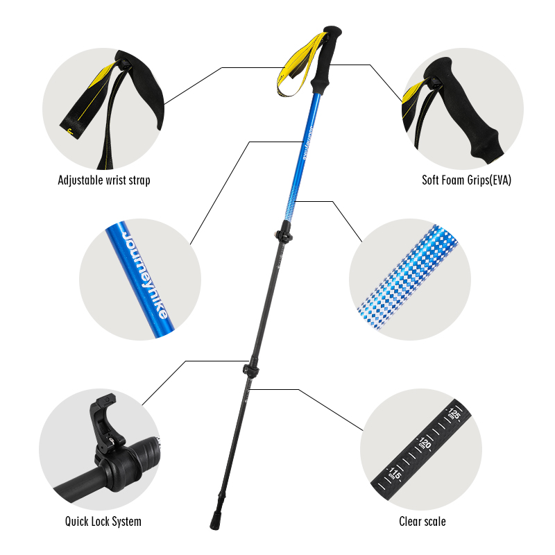 Bastão de Trekking em Fibra de - Trekking Pole Carbon avaliação e preço