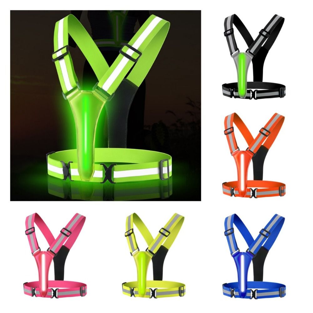 Colete refletor LED recarregáv - Running Visibility Gear avaliação e preço
