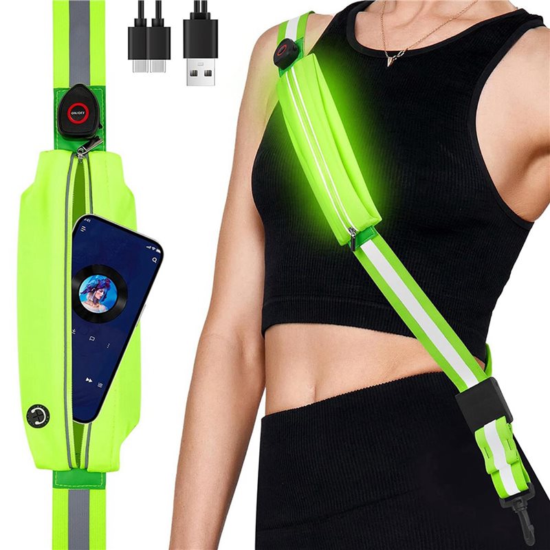 Cinto Refletivo LED BTLIFE-2X  - Running Visibility Gear avaliação e preço