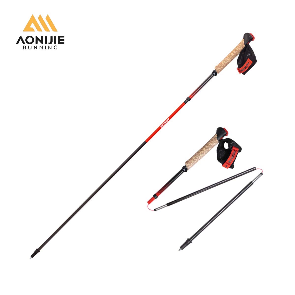 2 Peças de Bastões de Caminhad - Trekking Pole Carbon avaliação e preço