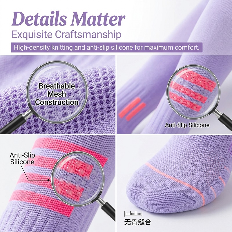 1/6 Pares de Meias Longas Femi - Sports Socks avaliação e preço