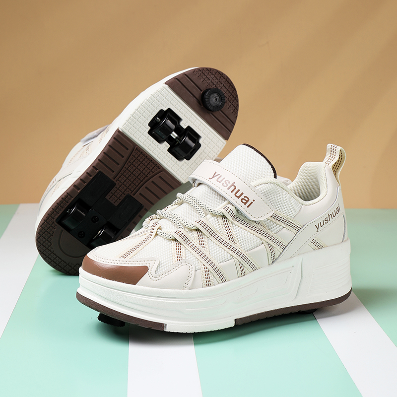 Tênis de skate retrátil automá - Running Shoes Men avaliação e preço