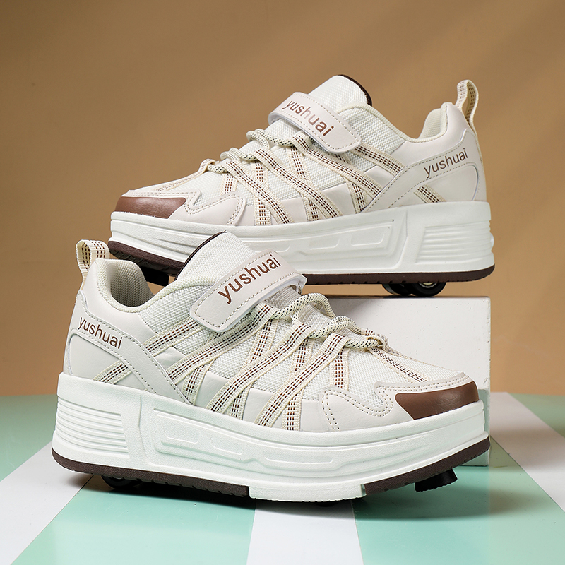 Tênis de skate retrátil automá - Running Shoes Men avaliação e preço