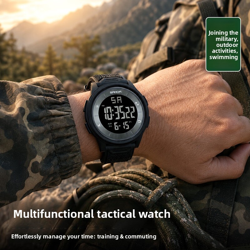 Relógio Digital Tático Multifu - Running Watch avaliação e preço