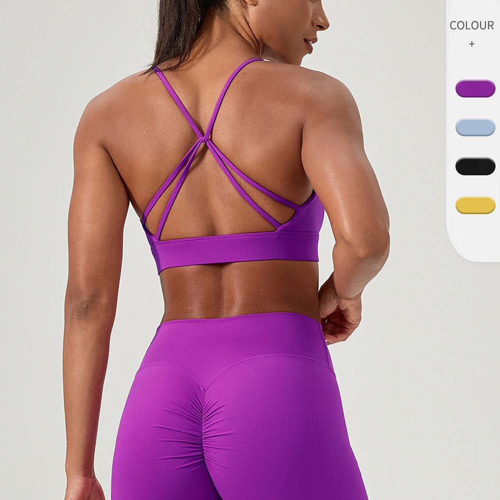 Sutiã de yoga sexy feminino al - Running Belt avaliação e preço