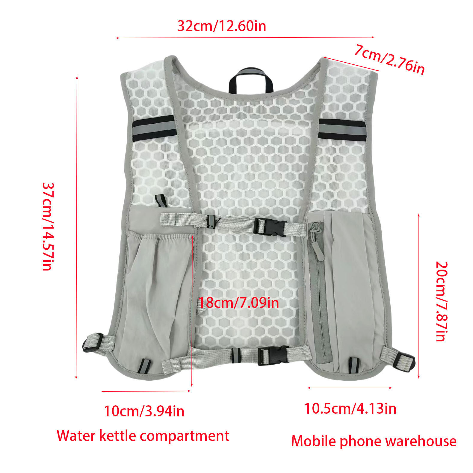 Colete de Corrida Unissex Resi - Hydration Vest avaliação e preço
