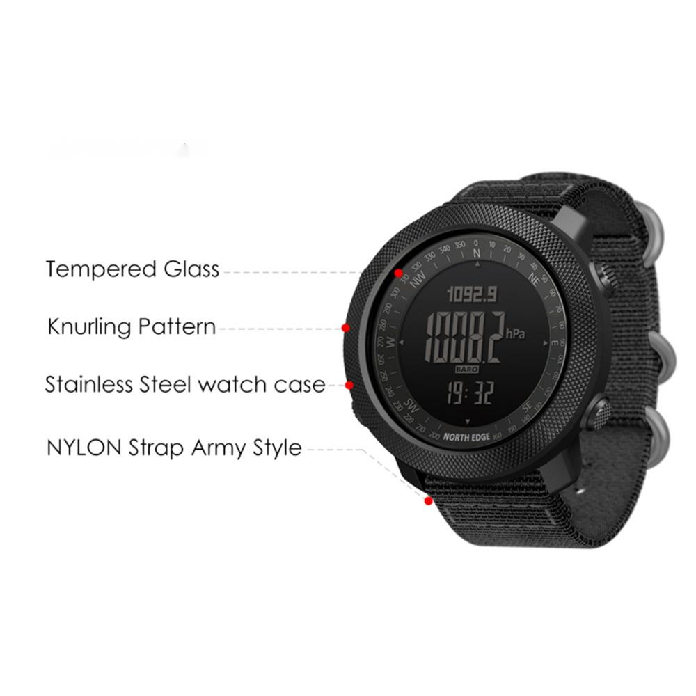 Relógios impermeáveis North Ed - Running Watch avaliação e preço