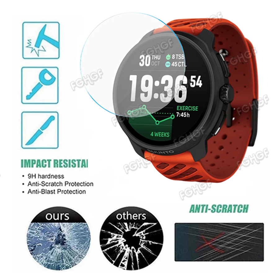 Película protetora de vidro te - Running Watch avaliação e preço