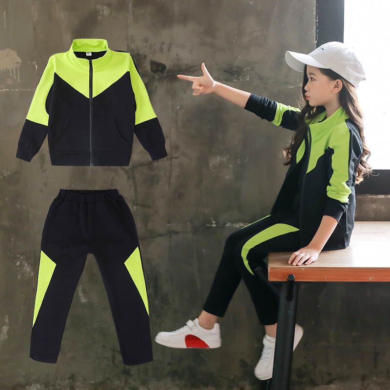 Primavera outono crianças roup - Running Gear Kids avaliação e preço