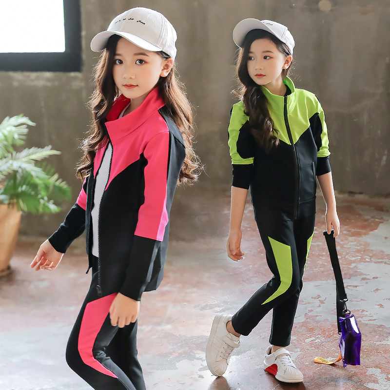 Primavera outono crianças roup - Running Gear Kids avaliação e preço