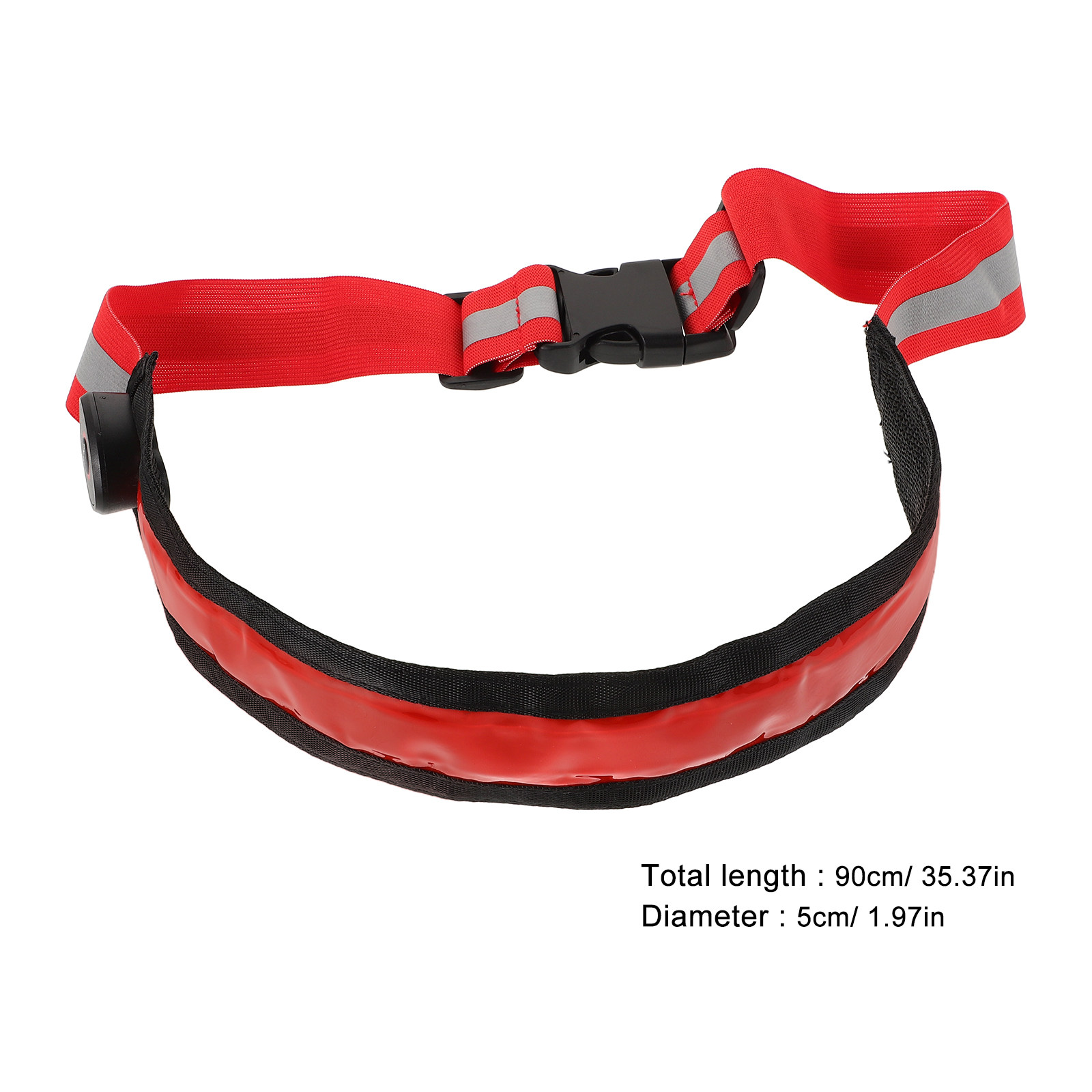 2 unidades de cinto refletor L - Running Visibility Gear avaliação e preço