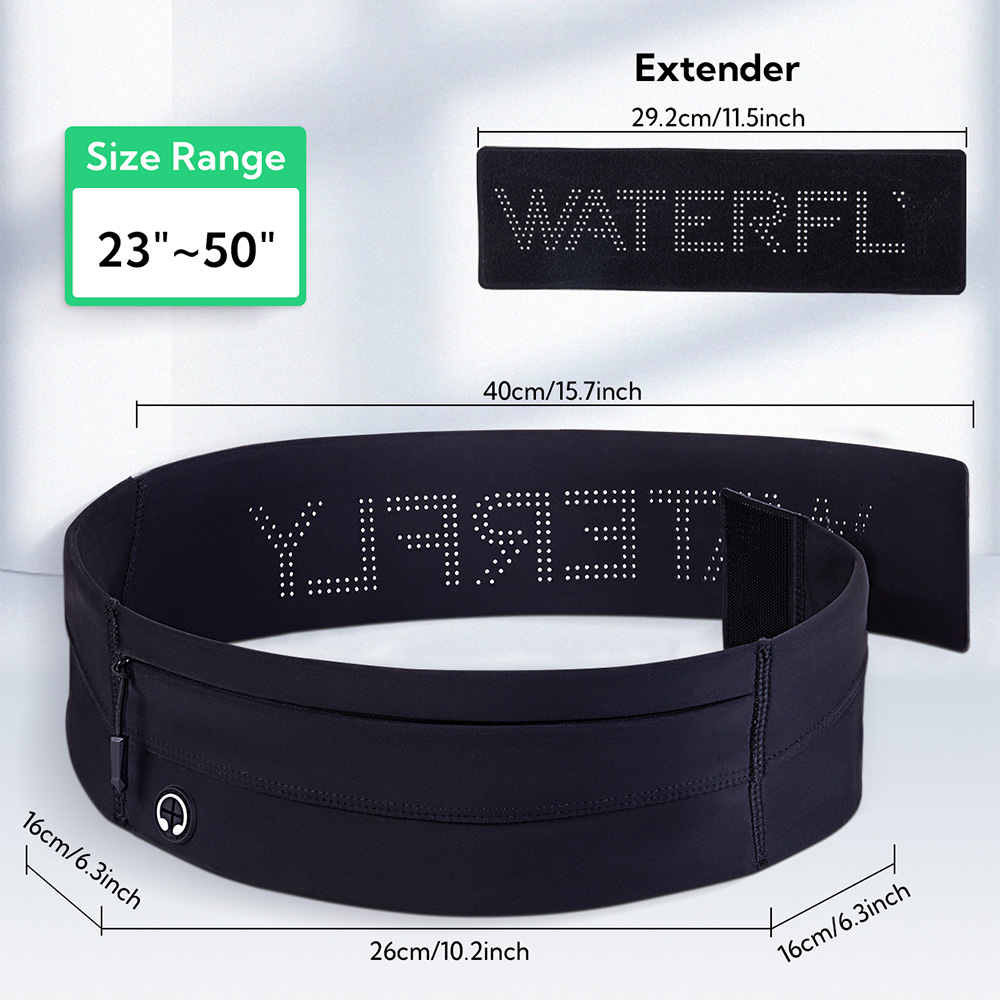 Waterfly cinto de corrida fann - Running Belt avaliação e preço