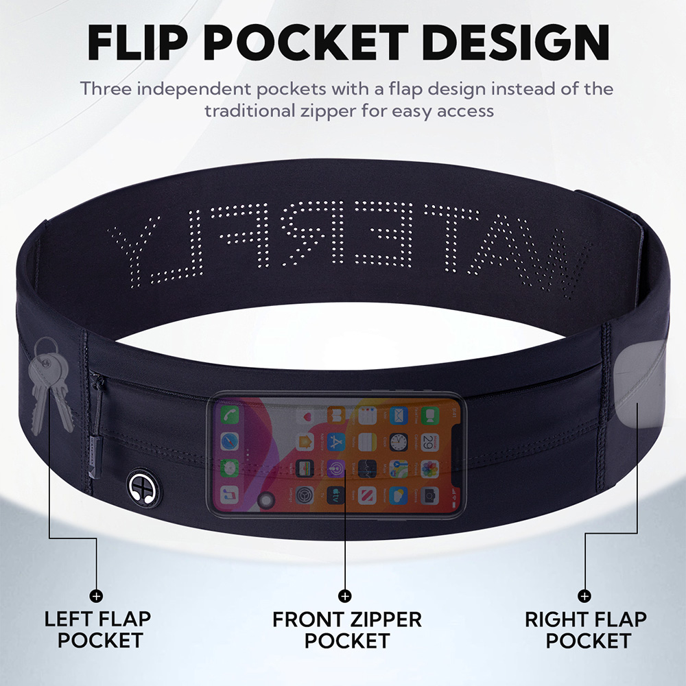 Waterfly cinto de corrida fann - Running Belt avaliação e preço