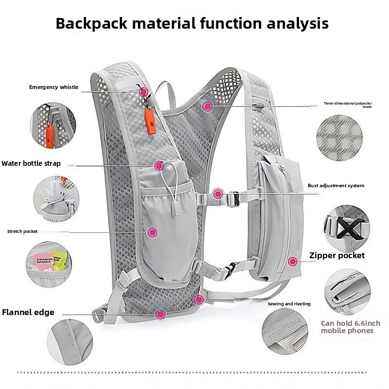 Bolsa para corrida, bolsa para - Hydration Vest avaliação e preço