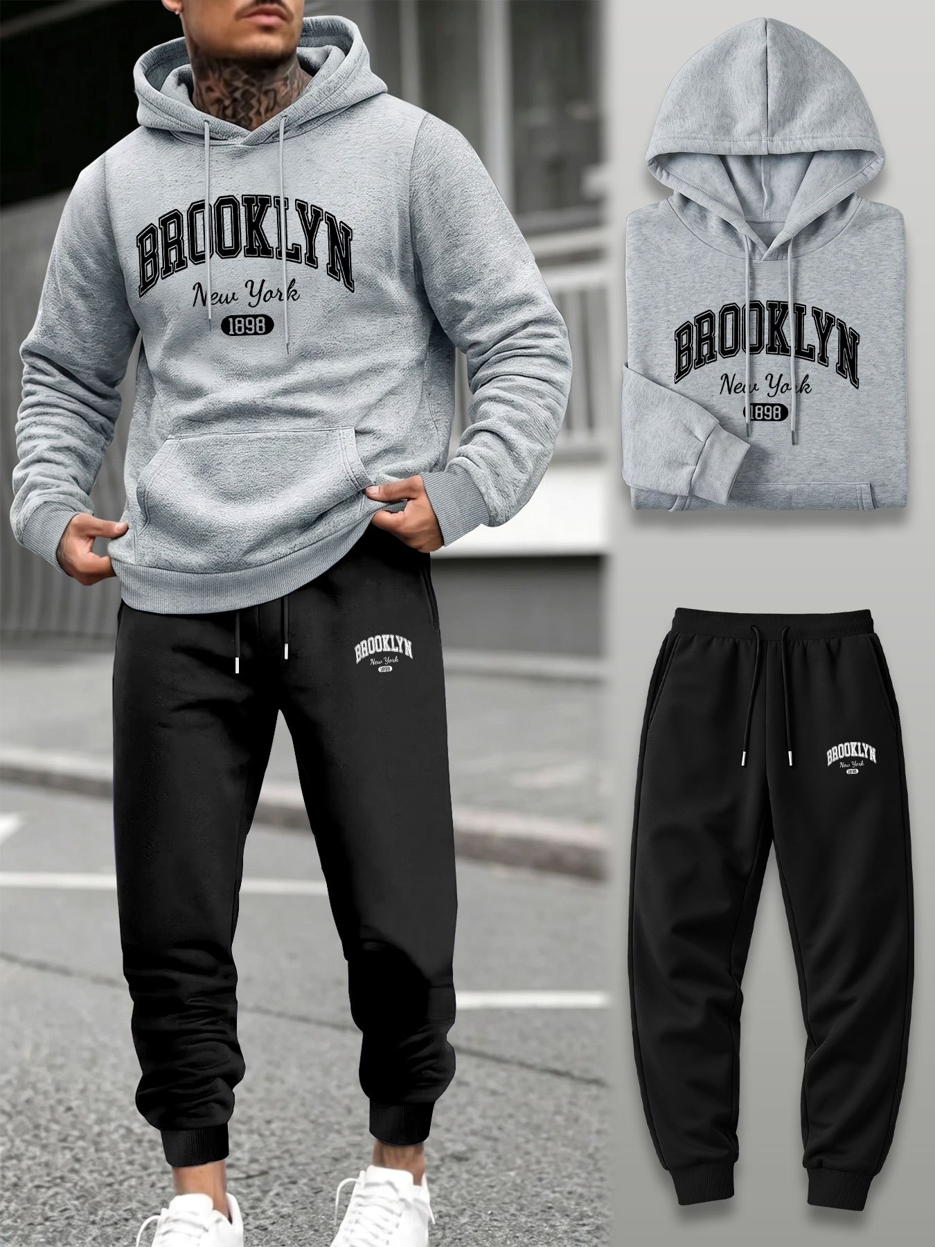 Conjunto de Moletom Masculino  - Joggers Pants avaliação e preço