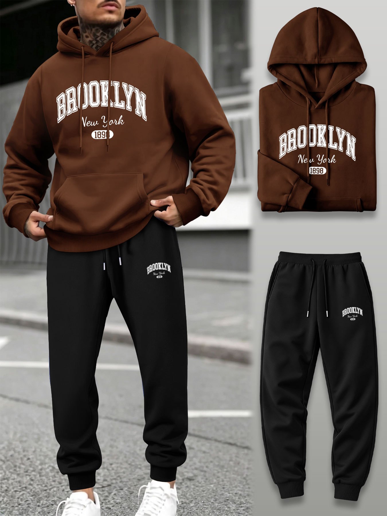 Conjunto de Moletom Masculino  - Joggers Pants avaliação e preço
