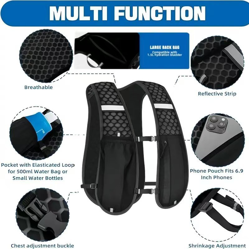 Colete de Hidratação para Corr - Hydration Vest avaliação e preço