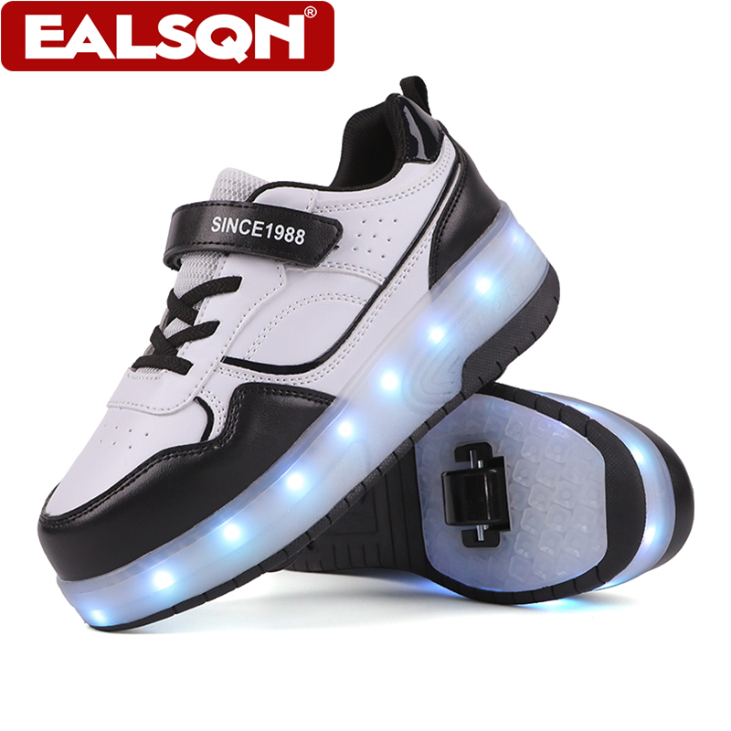 Novos Patins de Rodas Duplas c - Running Shoes Men avaliação e preço