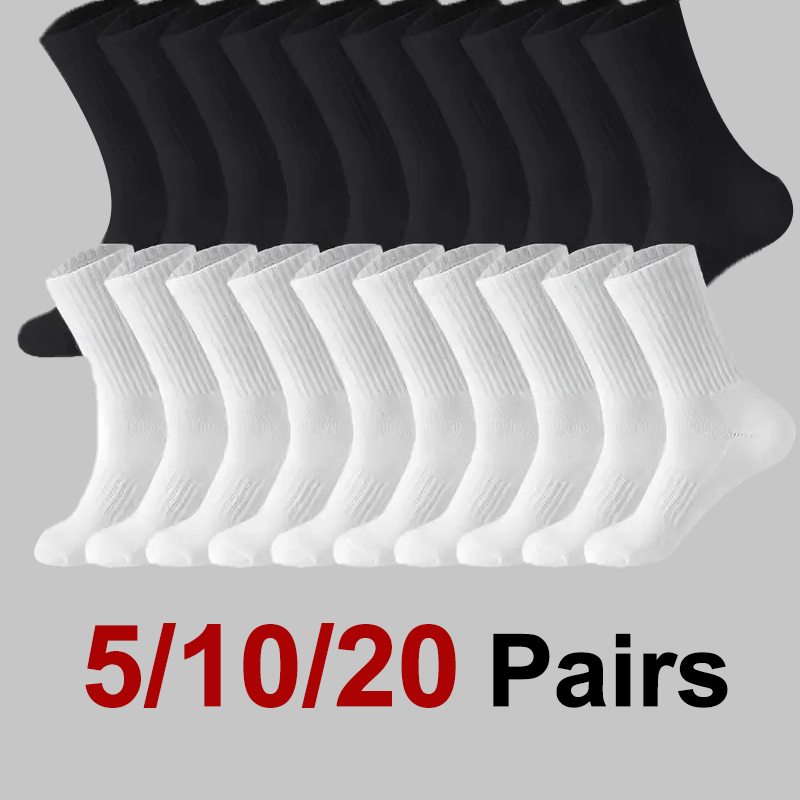 5/10/20 Pares de Meias Masculi - Sports Socks avaliação e preço