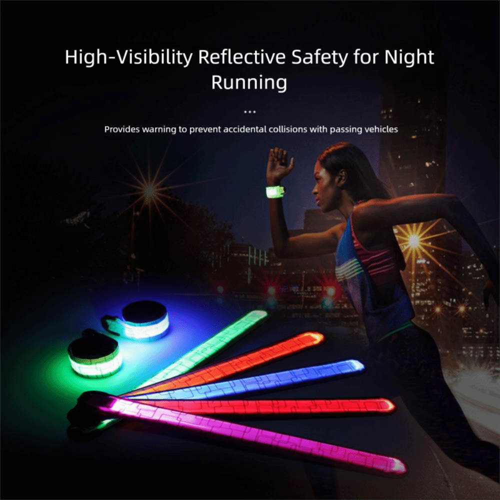 Estilo da bateria noite corren - Running Visibility Gear avaliação e preço