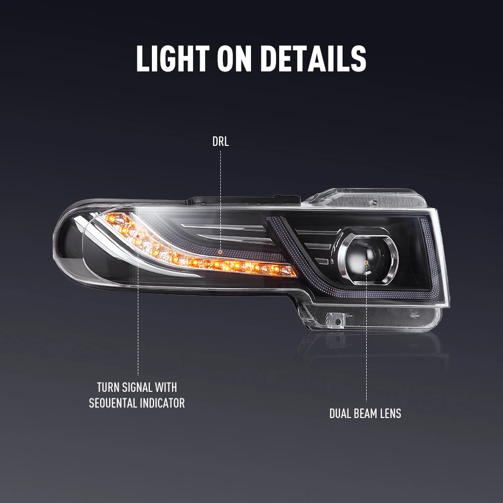 2 pçs estilo do carro lâmpada  - Running Headlamp avaliação e preço