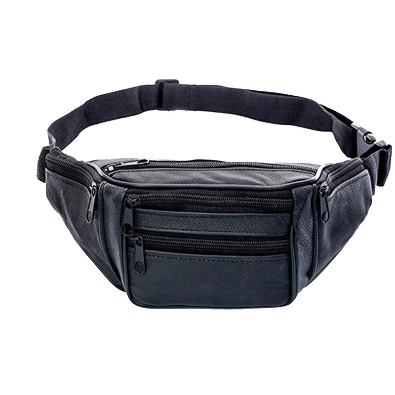 Homens de couro cintura saco p - Running Belt avaliação e preço